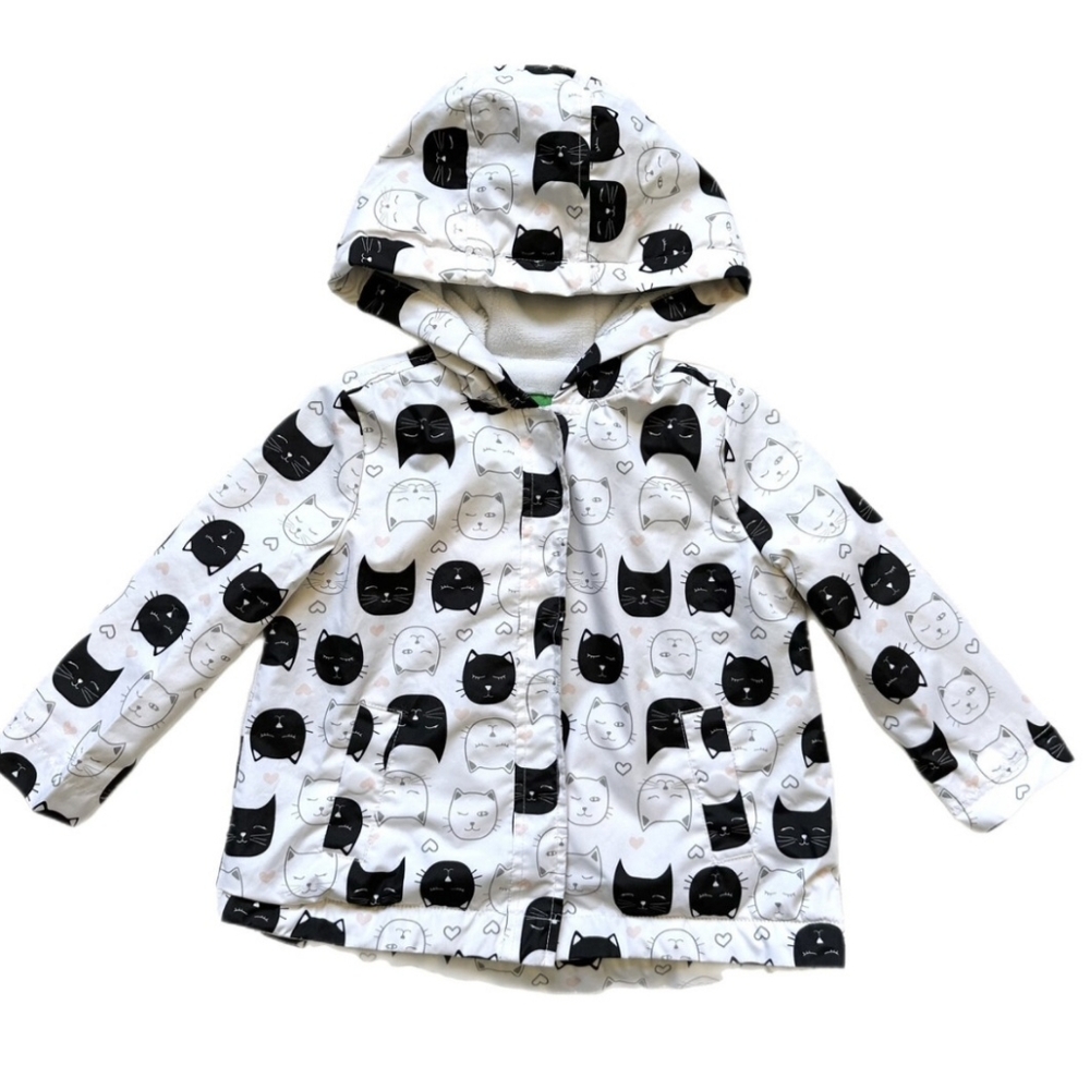 Raincoat with soft lining, size 12-18m